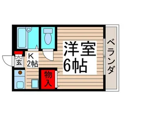 サングレイス【2階】の間取り