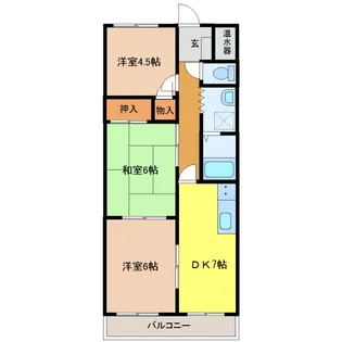 MKタウン福島【2階】の間取り