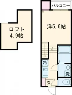 modern palazzo 西時津A棟【1階】の間取り