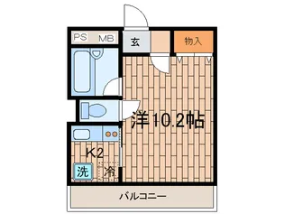 MUSE若林【1階】の間取り