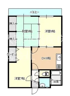 エミネントたらみ【3階】の間取り