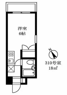 パークシティ戸越【3階】の間取り