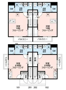 キャビン3【1階】の間取り