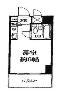 ライオンズマンション伊勢佐木町西第2【3階】の間取り