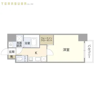 フェアリータワー 若草【5階】の間取り