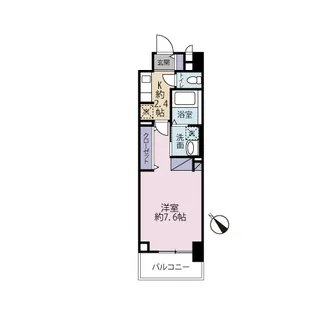 アビタシオン グランデ【4階】の間取り