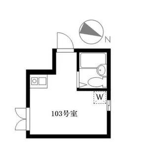 ドルチェ十条【1階】の間取り