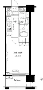 パークアクシス西船橋本郷町【4階】の間取り
