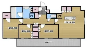 東京都台東区谷中3【マンション】の間取り