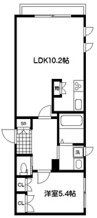 ガーデニア中野【2階】の間取り