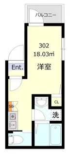 MELDIA八広III【3階】の間取り