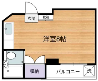 大栄パレス【5階】の間取り