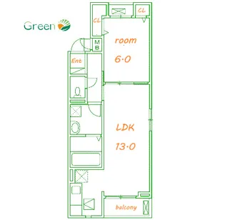 シーサイド高浜台I【1階】の間取り