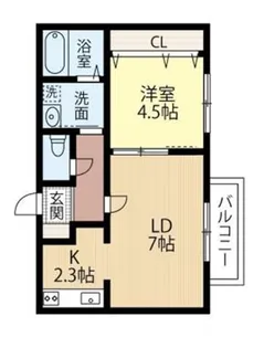 Aida Izari【3階】の間取り