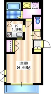 東京都世田谷区奥沢8【マンション】の間取り