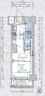 エステムコート横濱反町【11階】の間取り