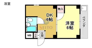 プリマベーラ岡町【1階】の間取り
