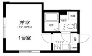 レジデンス青井【3階】の間取り