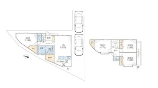 神奈川県茅ヶ崎市円蔵【一戸建】の間取り