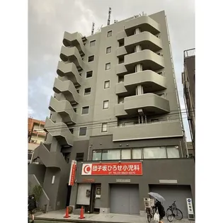 東京都文京区千駄木1【マンション】の外観