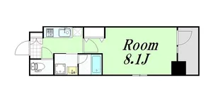フェールヴィル阿波座【7階】の間取り
