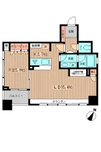 メゾンド日本橋三越前【2階】の間取り