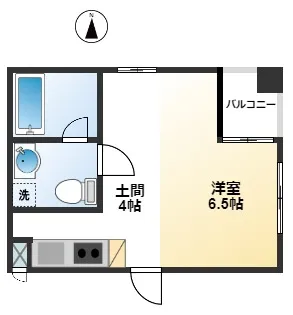 マンションソーキIII【3階】の間取り