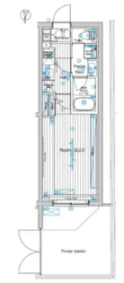 ブライズ多摩川DUE【1階】の間取り