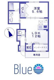 エスポワール【1階】の間取り
