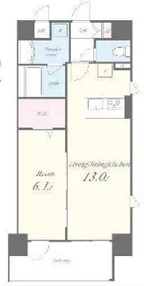 出雲白金【6階】の間取り