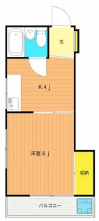 小野荘【2階】の間取り