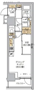 リビオメゾン西麻布【2階】の間取り