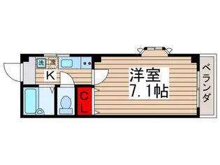 カ-サ・デ・リ-ゾ【1階】の間取り