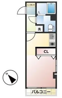 TKマンション【3階】の間取り