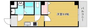 大阪府大阪市東成区東今里2【マンション】の間取り
