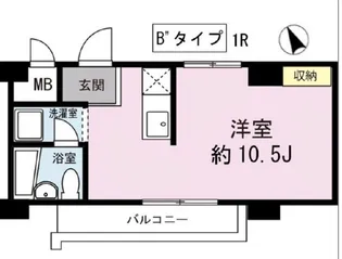 アパルトマン喜美よし【2階】の間取り