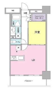 東京都品川区二葉4【マンション】の間取り
