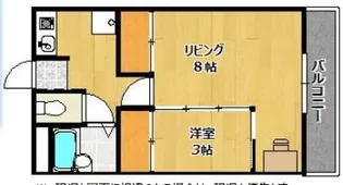 ラフェスタ加東【2階】の間取り