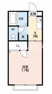 セピアコート【1階】の間取り