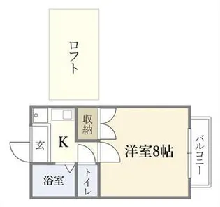 ヴァルーンレイム13【1階】の間取り
