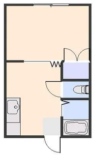 サンハイツ西野【1階】の間取り