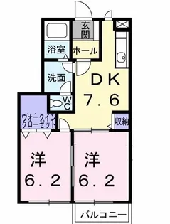 ファミール【1階】の間取り