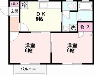 リトルベアー【1階】の間取り