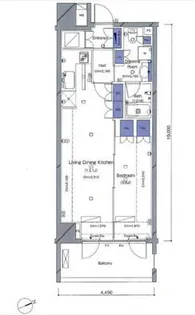 レグノ・オン・ザ・ベイ【10階】の間取り