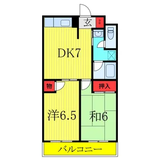 IWAI mansion【2階】の間取り