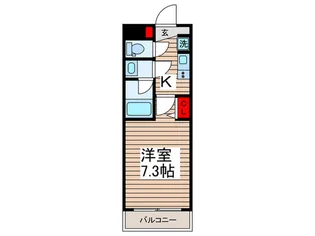 クレヴィスタ柴又【1階】の間取り