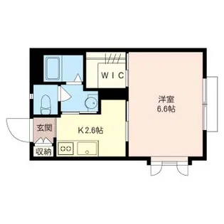 シンエイ等々力【1階】の間取り