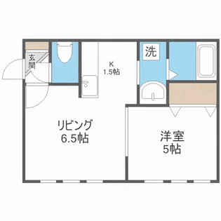 エビスパレス30A【1階】の間取り