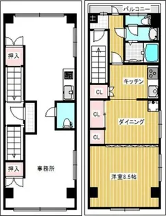 STR中板橋駅前ビル23【2階】の間取り