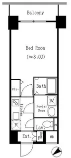 ドゥーエ西船橋【4階】の間取り